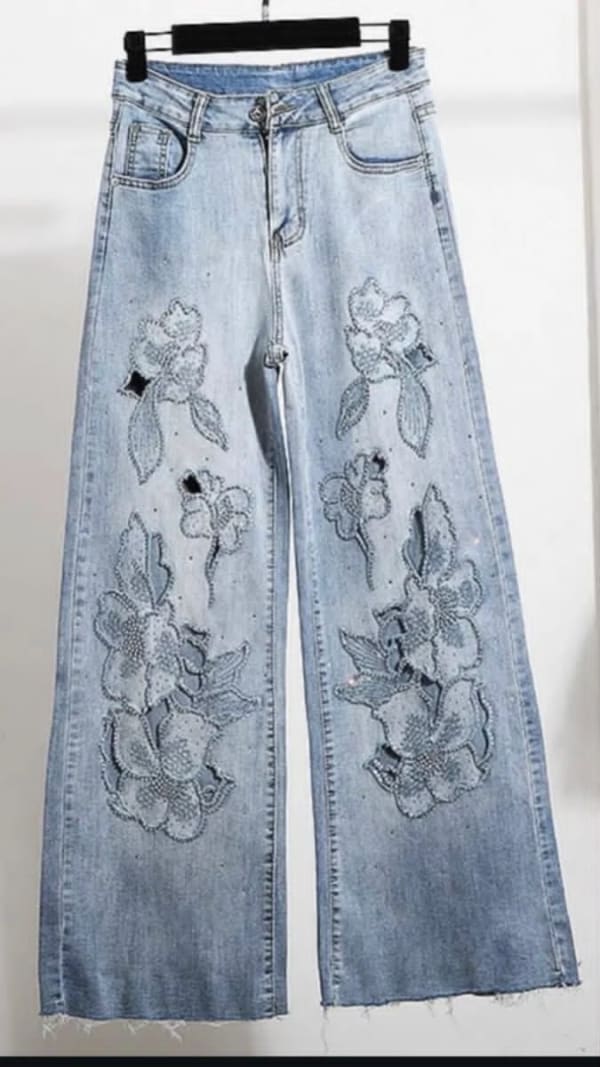 Wide Leg Jeans — Design 05