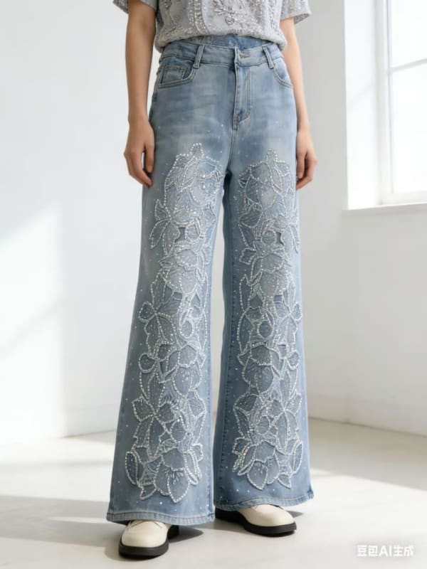 Wide Leg Jeans — Design 07
