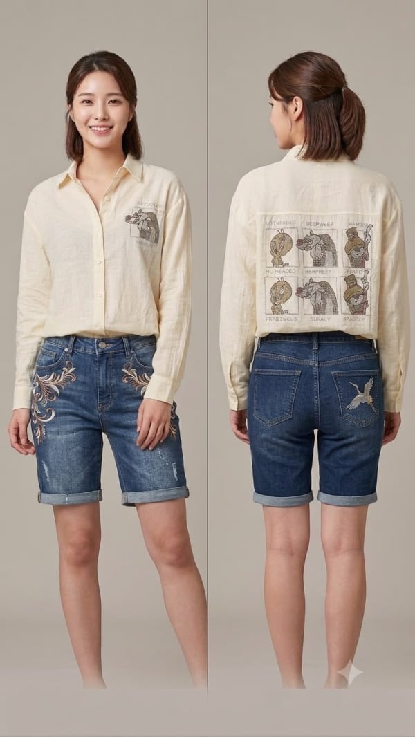 Embroidered Shirts — Design 01