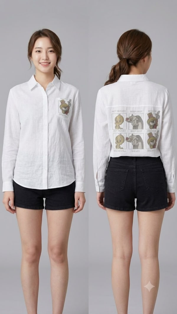 Embroidered Shirts — Design 04