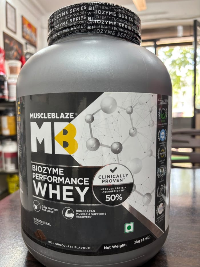 MuscleBlaze Biozyme Performance Whey