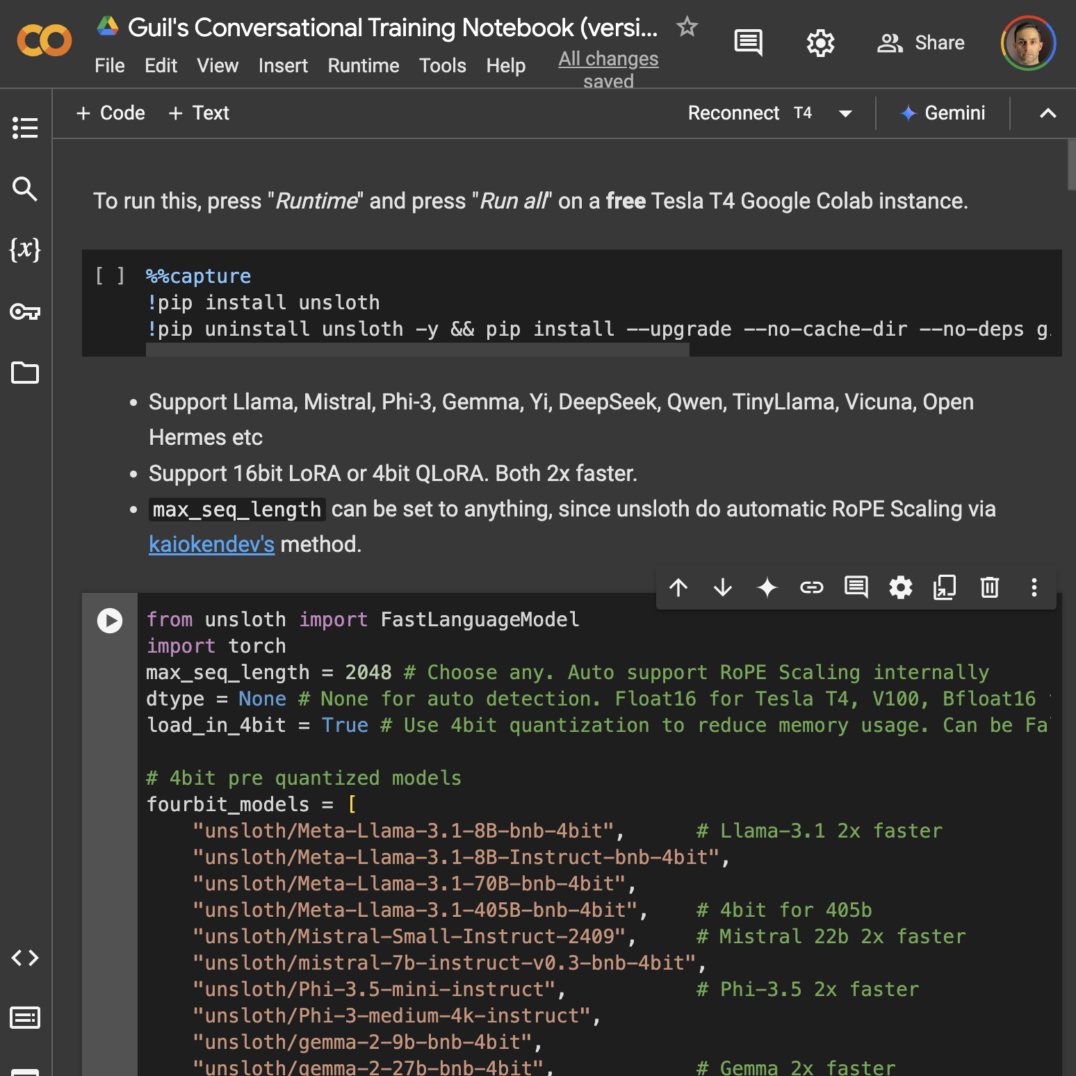 image of project 'LLM fine-tuning boilerplate'