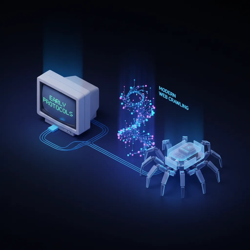 discover the origins of web crawlers