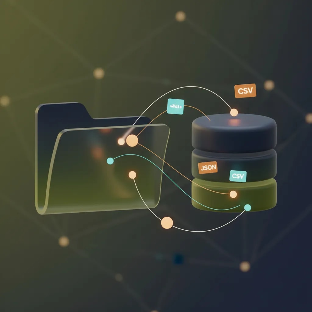 data formats and delivery options for retailers