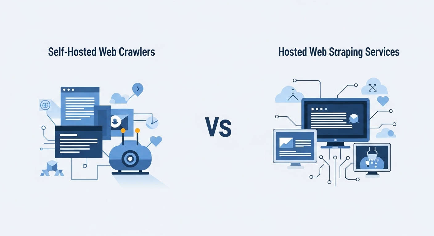 In-house Web Crawler Vs Hosted Web Scraping