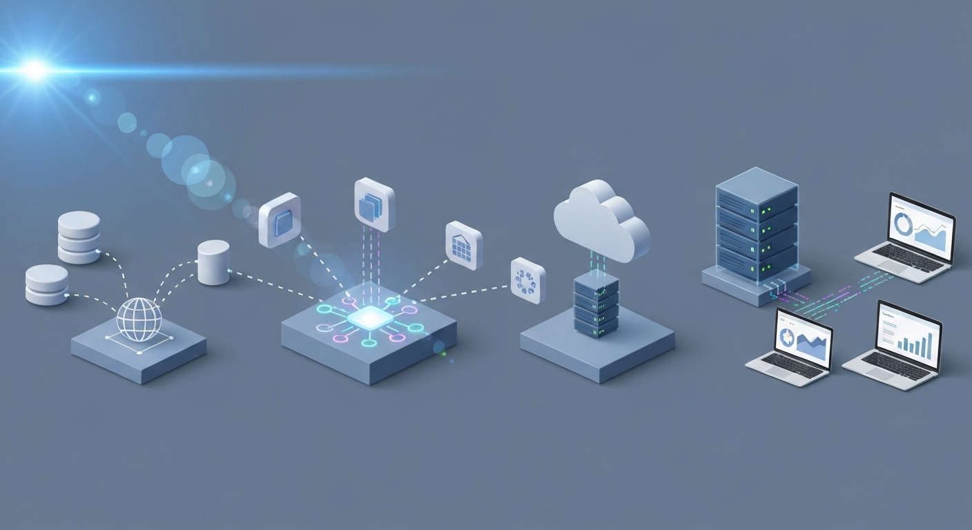 Intermediate Steps Between Data Extraction And Visualization