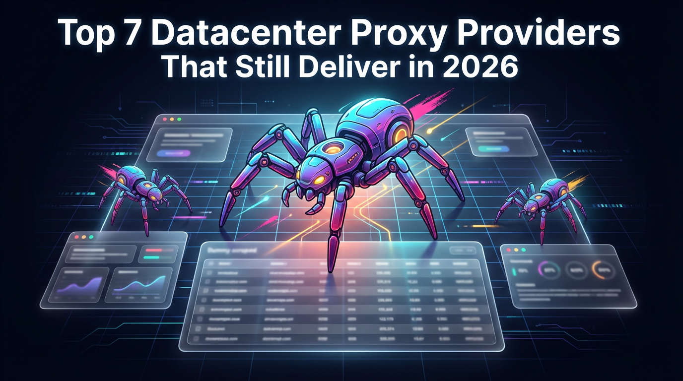 Top 7 Datacenter Proxy Providers That Still Deliver in 2026