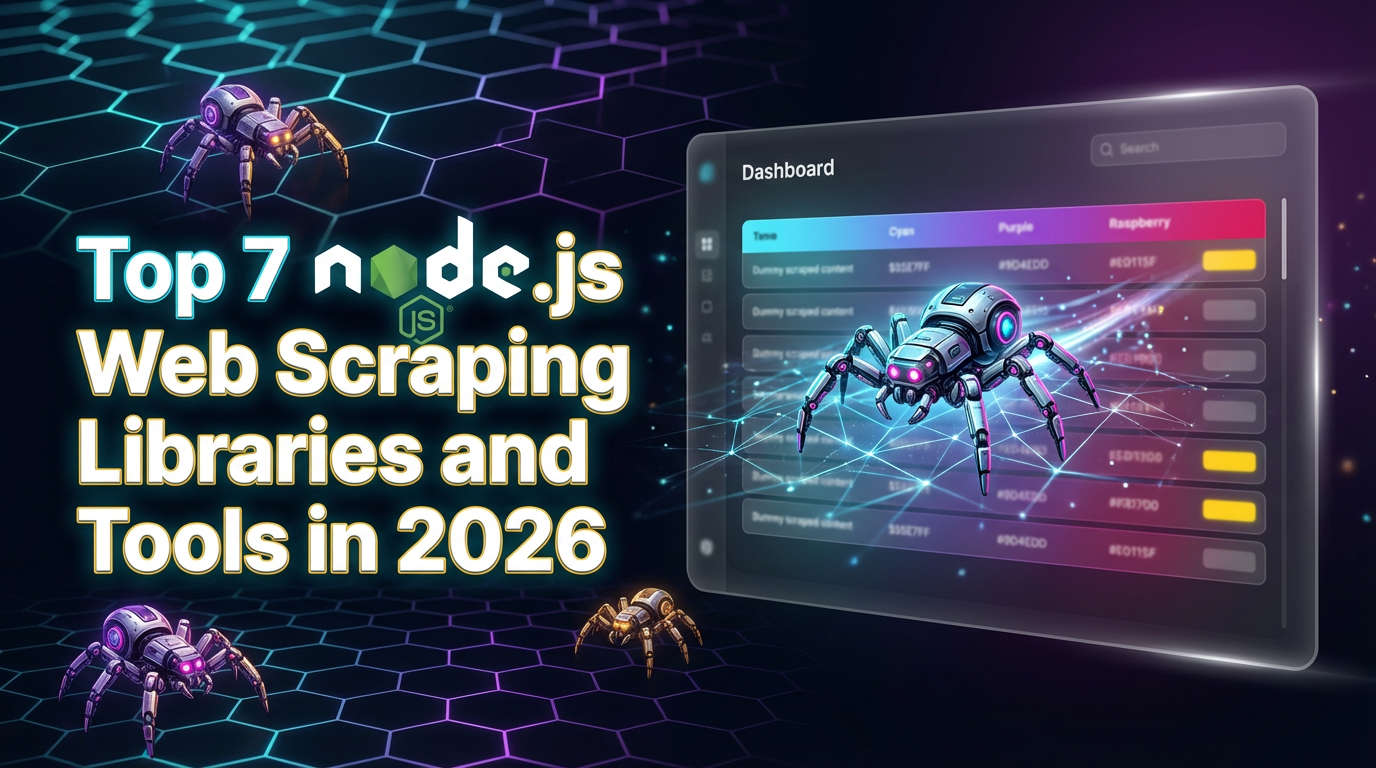 Top 7 Node.js Web Scraping Libraries and Tools in 2026
