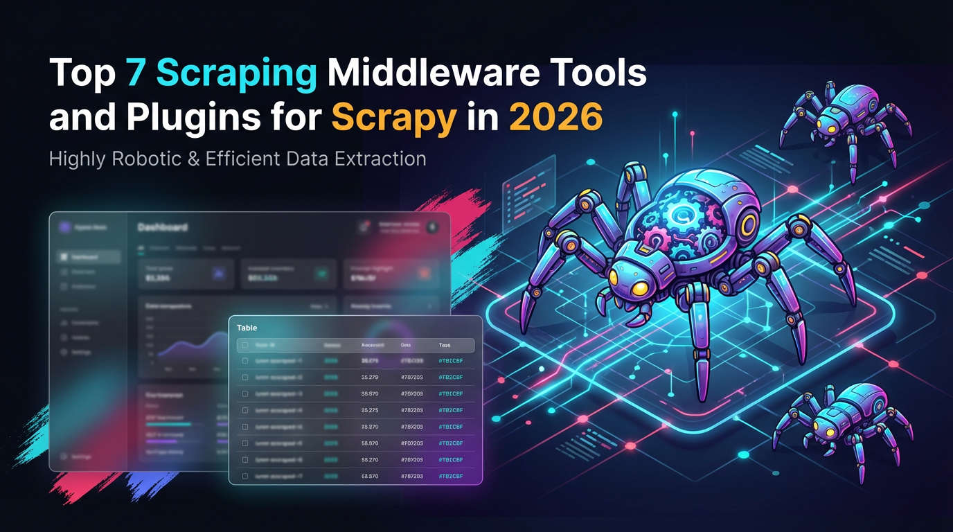 Top 7 Scraping Middleware Tools and Plugins for Scrapy in 2026