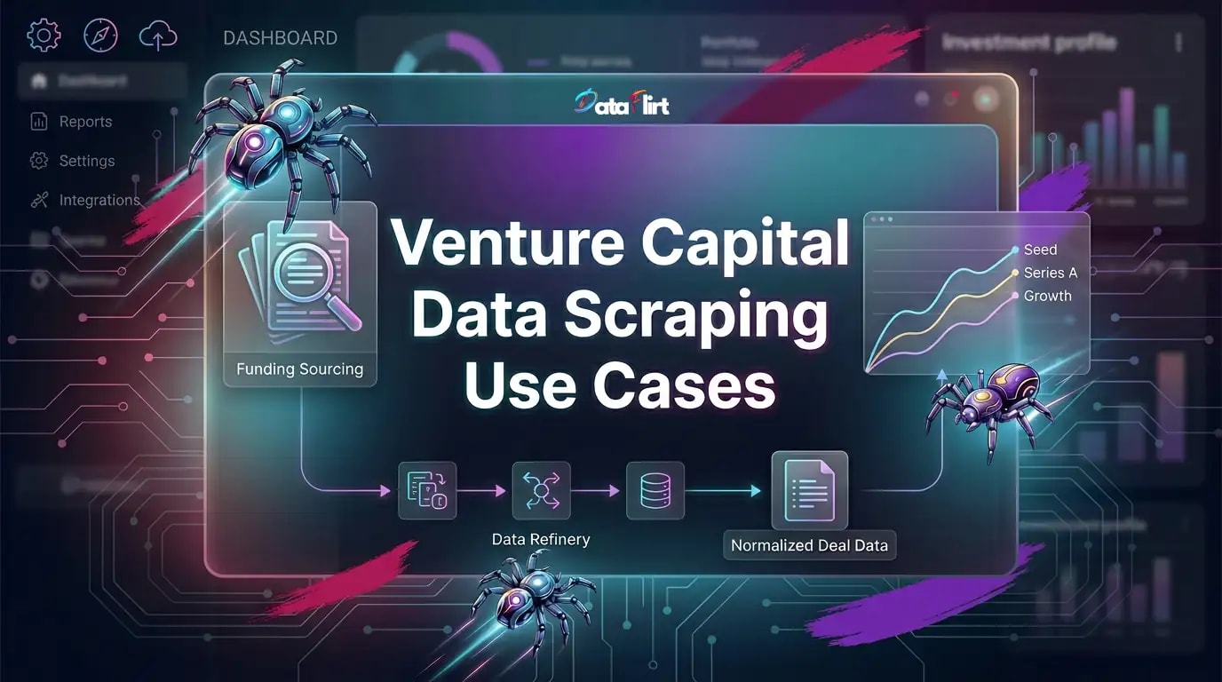 Venture Capital Data Scraping Use Cases in 2026 - Investment Intelligence for VC Firms and LPs