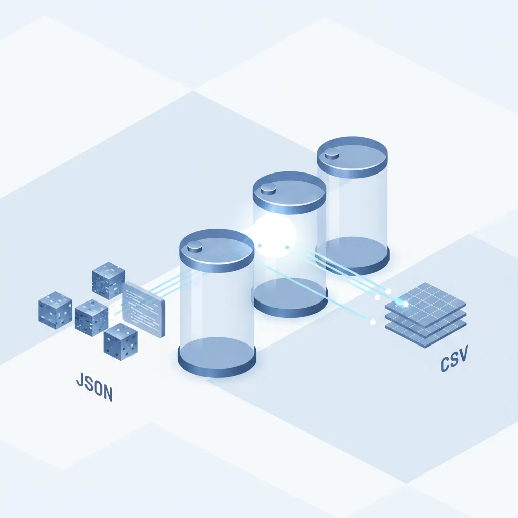 delivering data formats and storage solutions