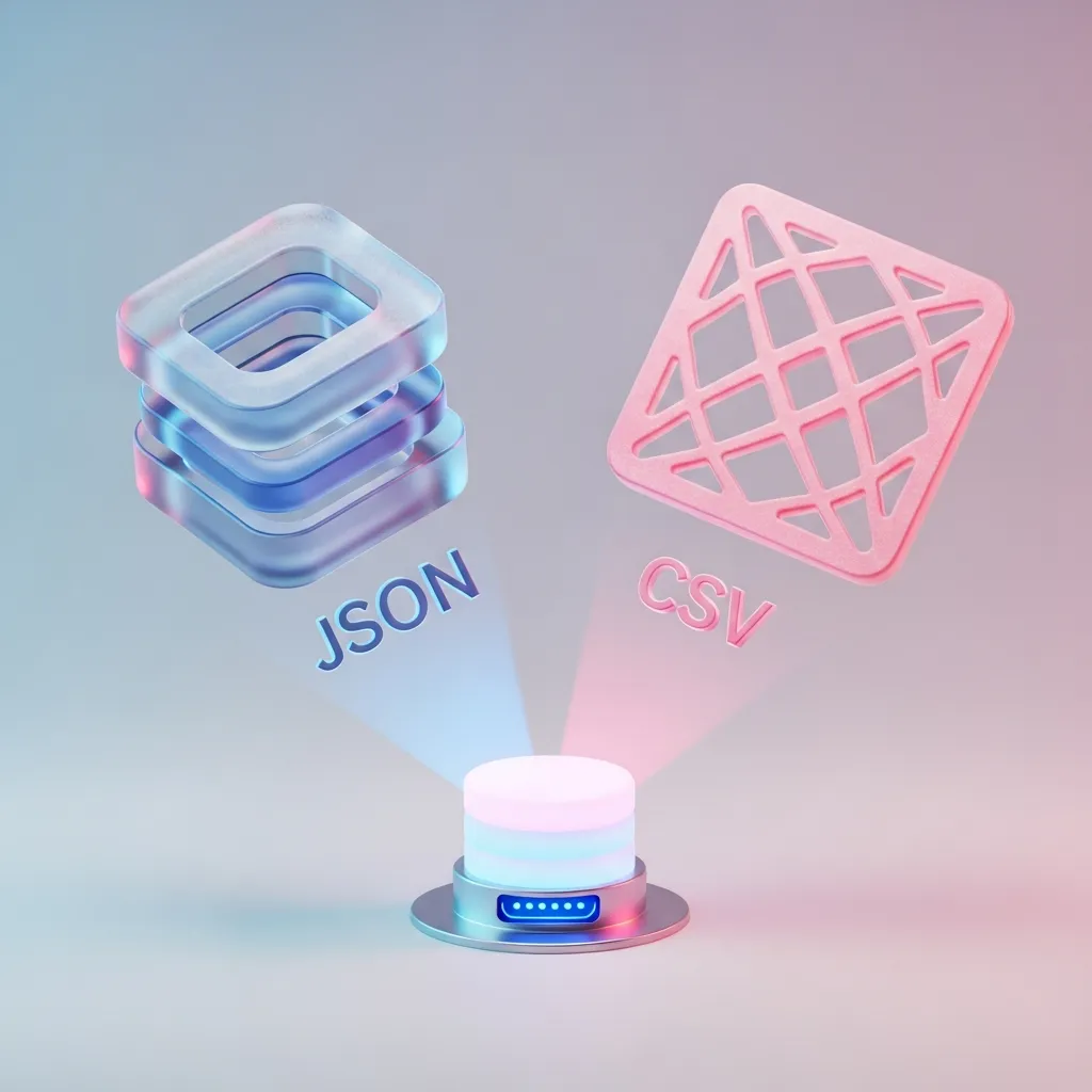 decoding data formats and delivery mechanisms