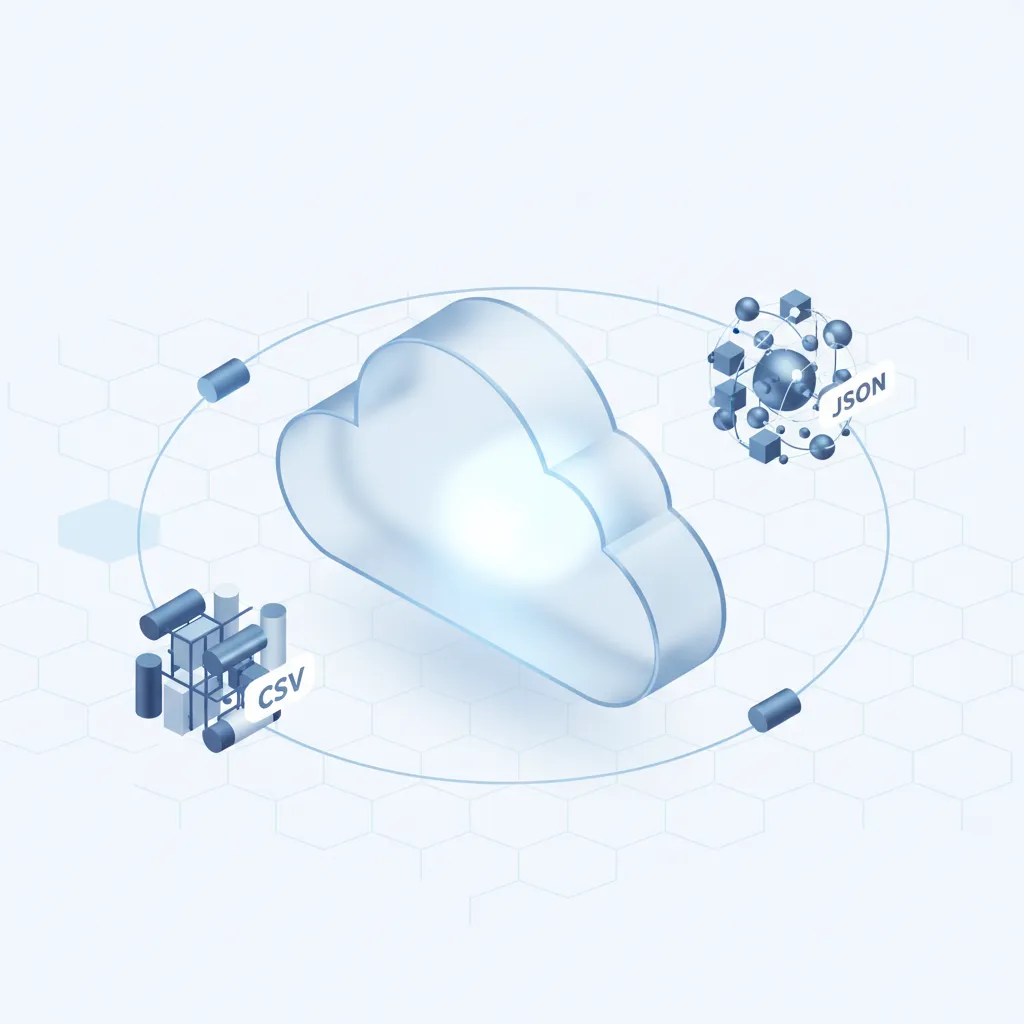 delivering data to clients formats and storage solutions