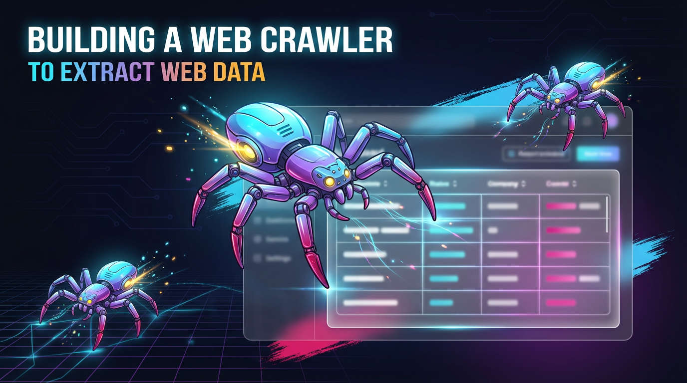 Building A Web Crawler To Extract Web Data