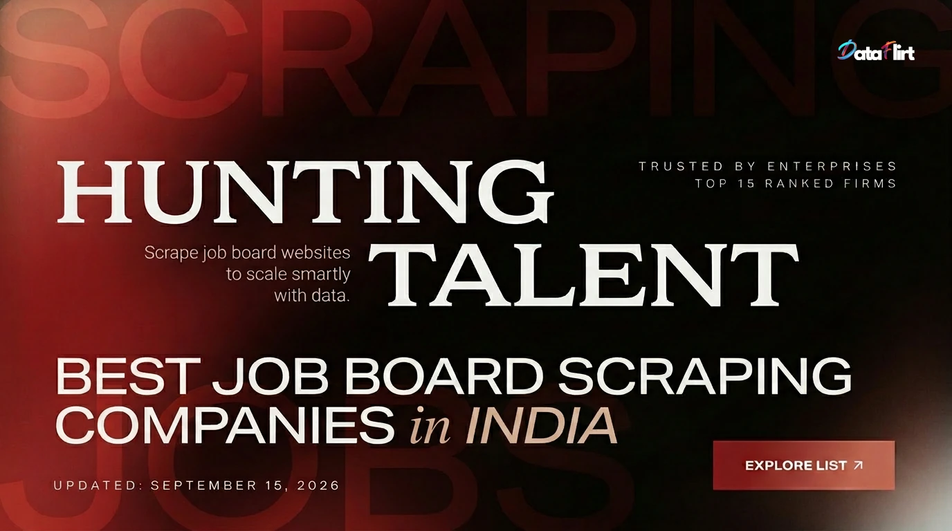 Best Job Board Web Scraping Companies in India (2026)