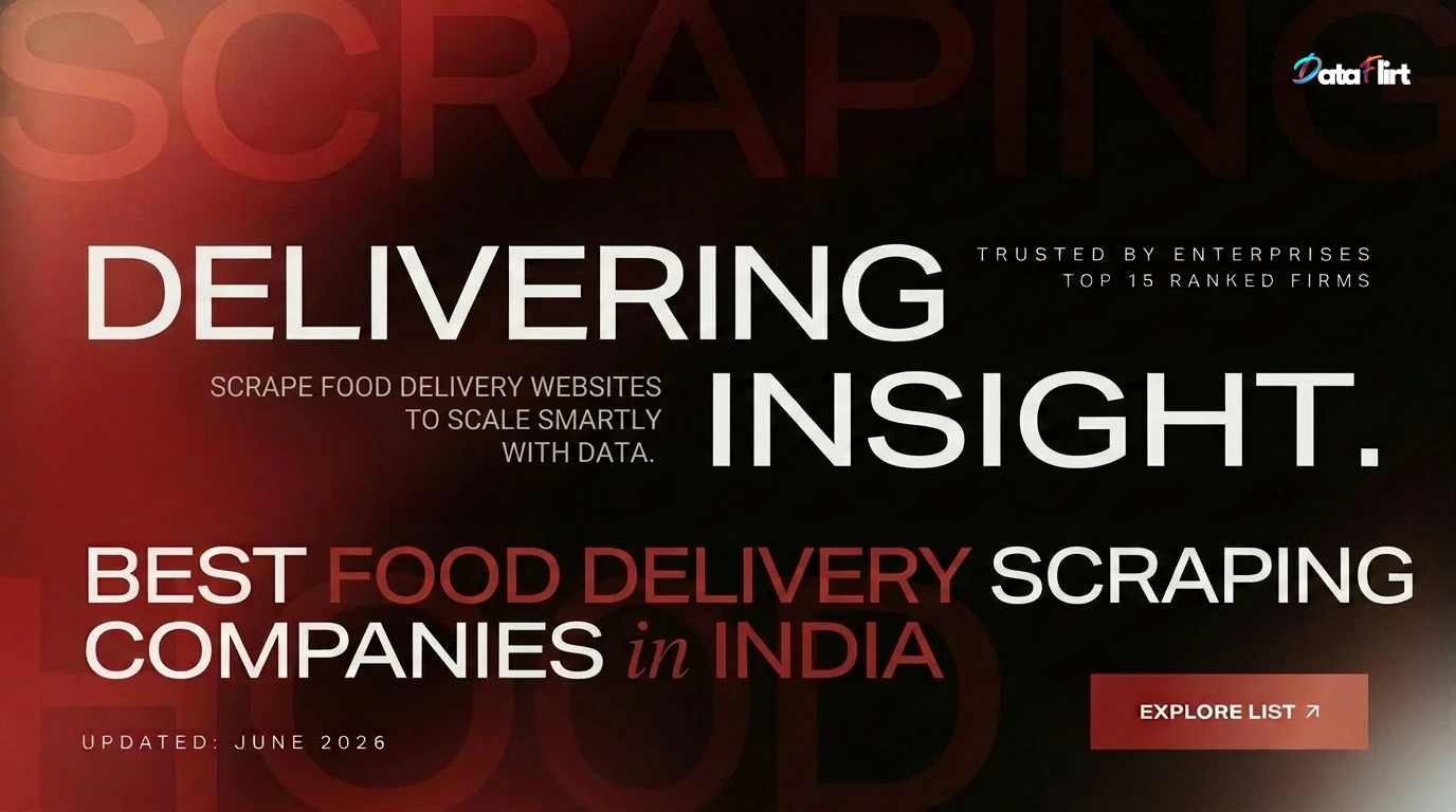 Best Food Delivery App Web Scraping Companies in India (2026)