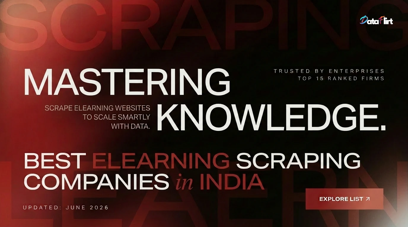 Best E-Learning Content Web Scraping Companies in India (2026)