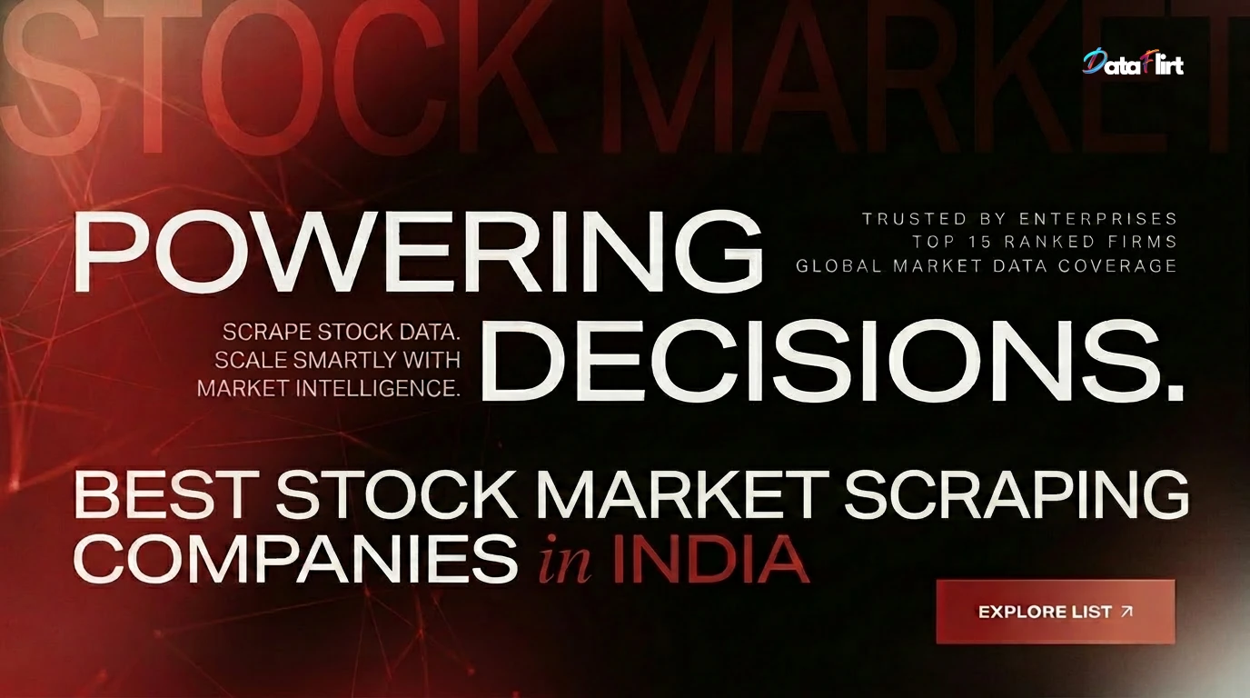 Best Stock Market Data Web Scraping Companies in India (2026)