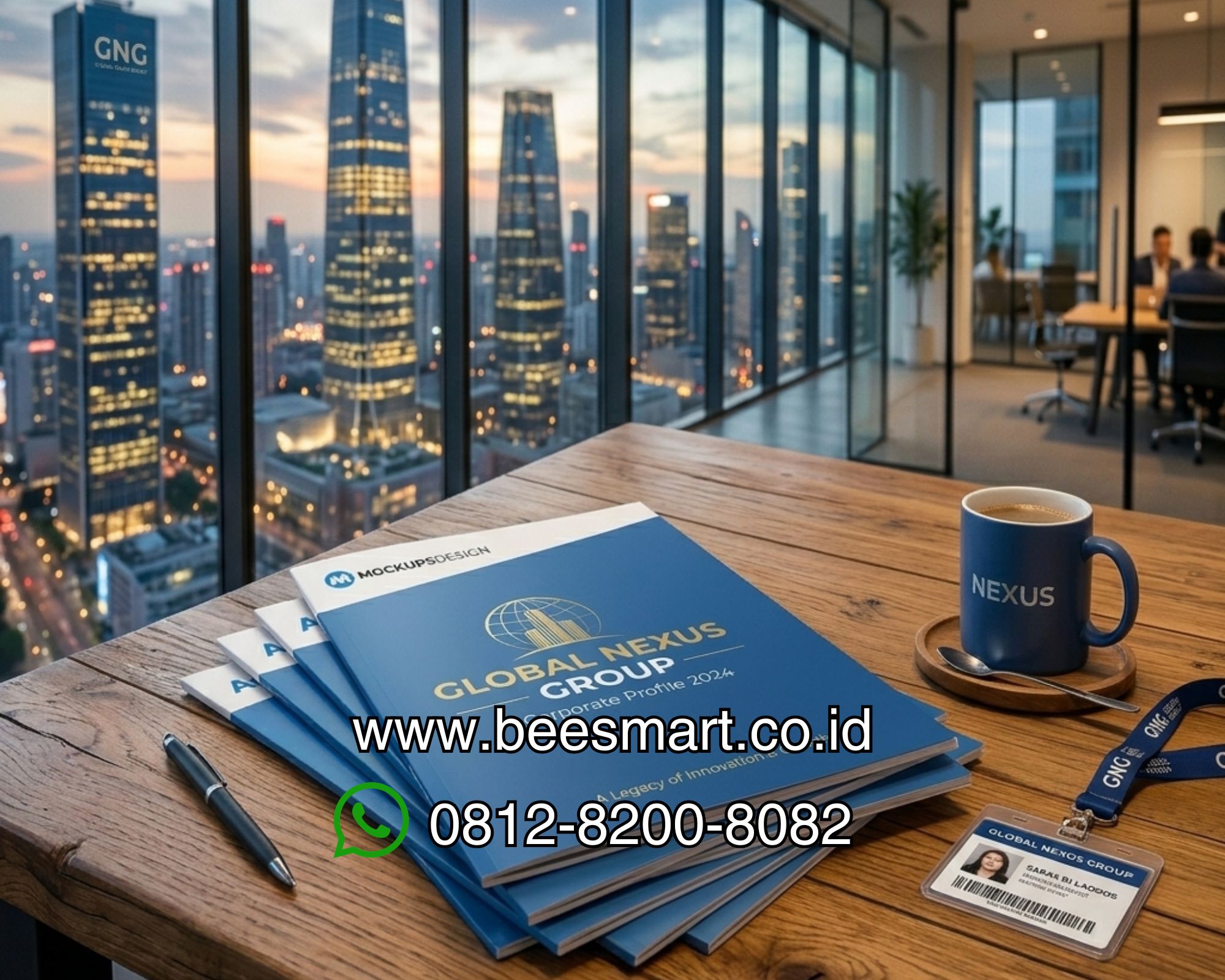Cetak Company Profile Premium Surabaya - BeeSmart Solusi Media