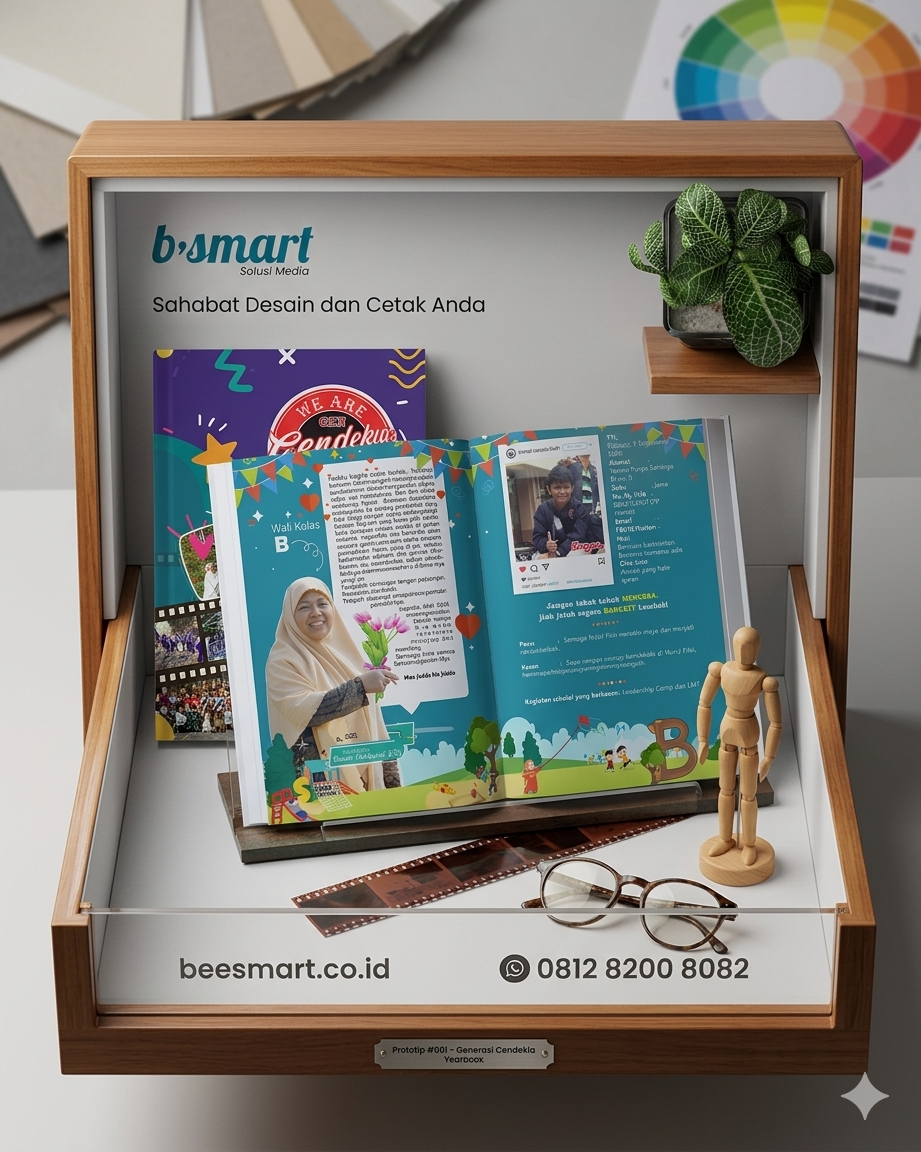 Cetak Buku Majalah Agenda di Surabaya
