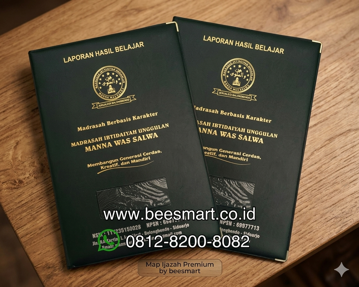 Map Raport | Map Ijazah | Cetak Map Hard Cover Sampul Raport