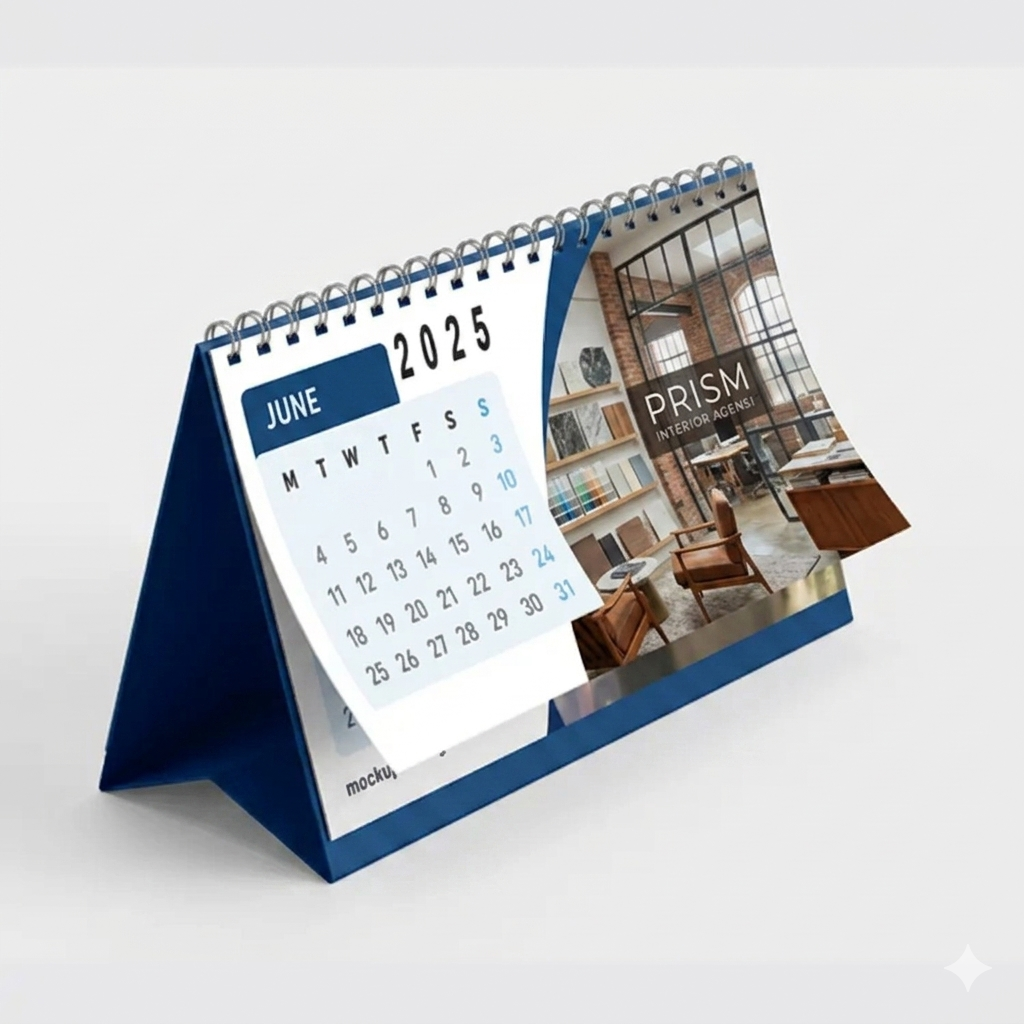 Jasa Cetak Kalender Meja A5 Termurah Surabaya