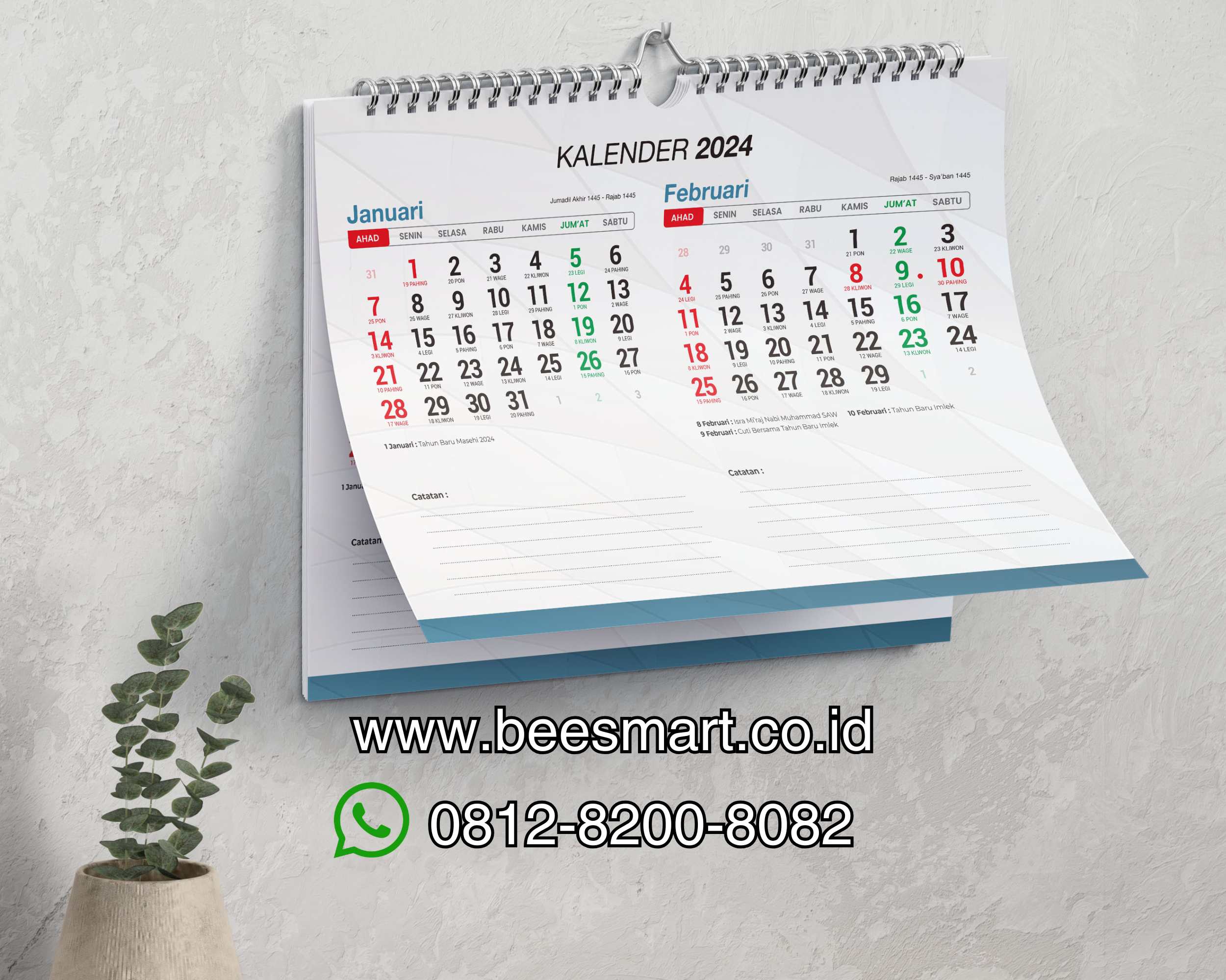 Jasa Cetak Kalender, Solusi Branding Terjangkau