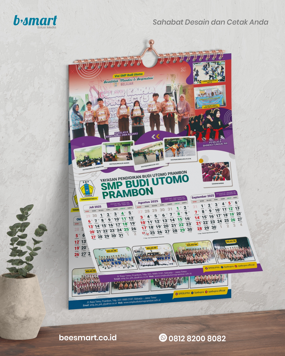 Cetak Kalender Custom Surabaya – Berkualitas dan Murah!