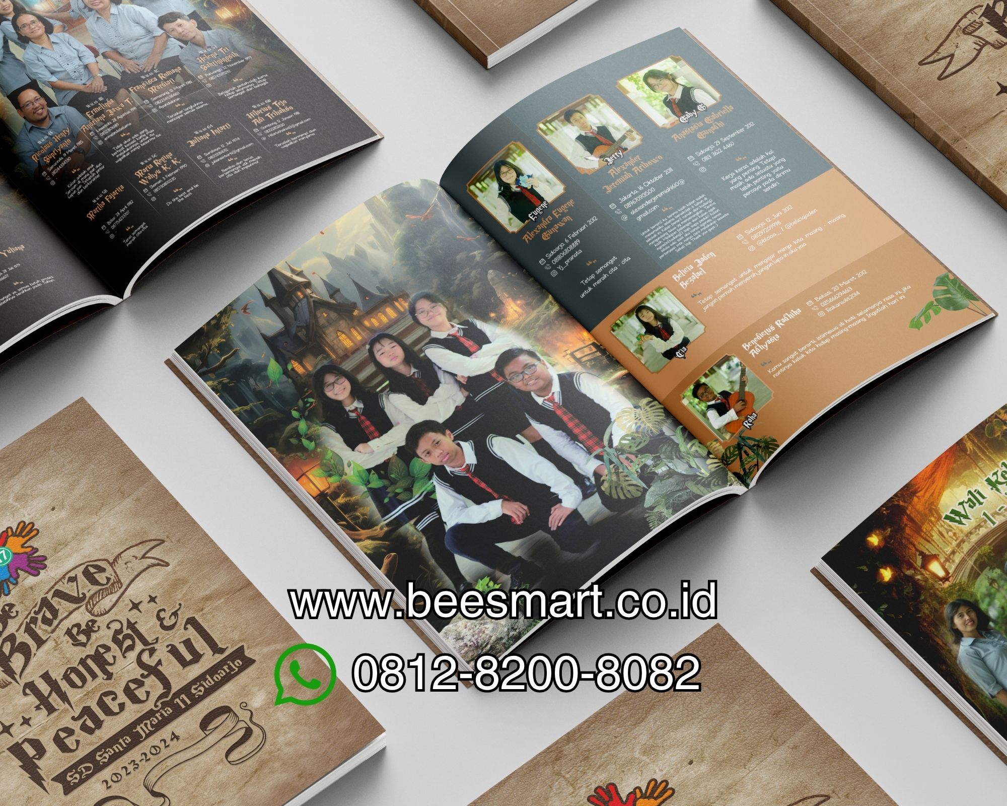 Jasa Cetak Buku Tahunan Surabaya CV BeeSmart Solusi Media