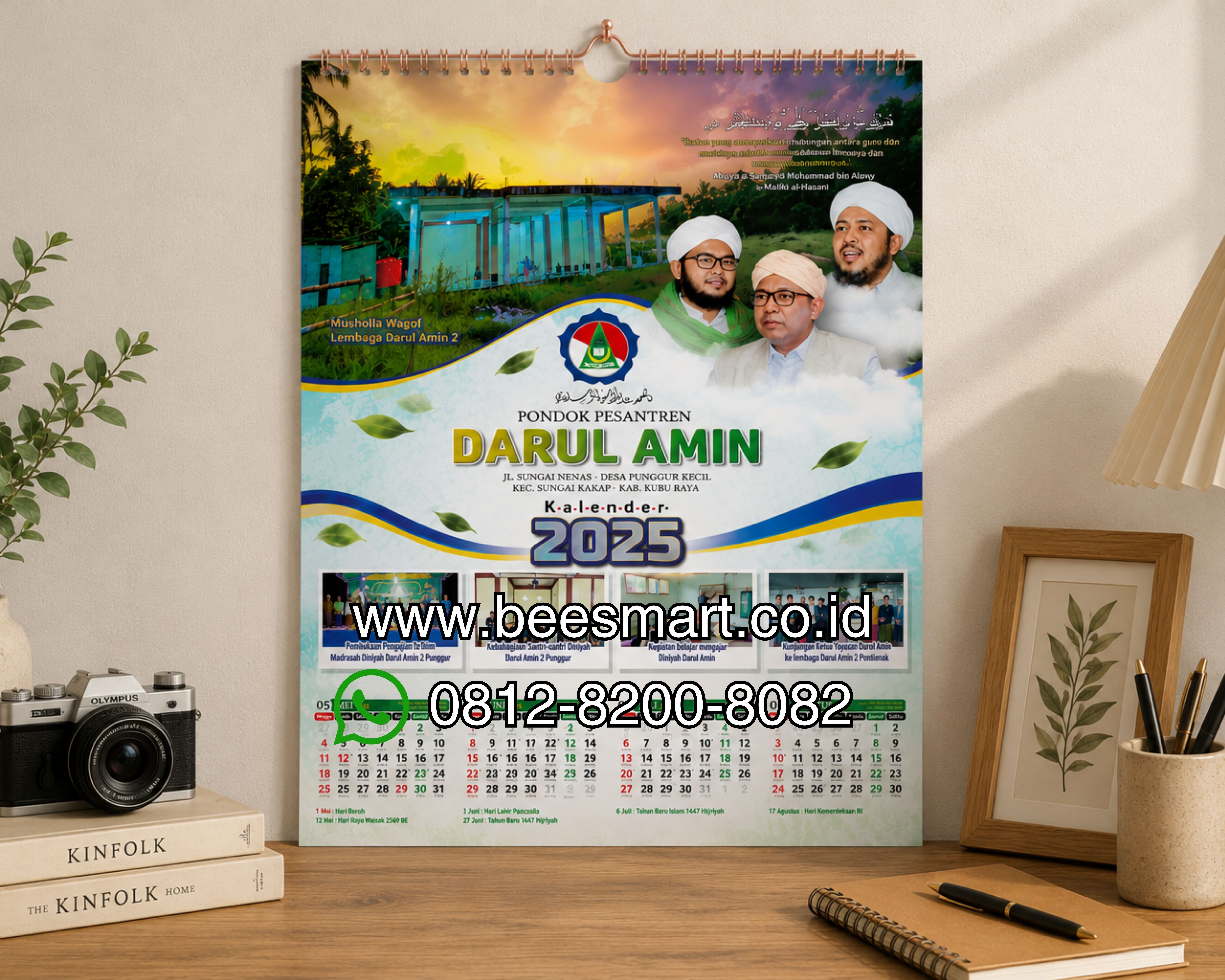 Cetak dan Buat Kalender Meja Kalender Dinding