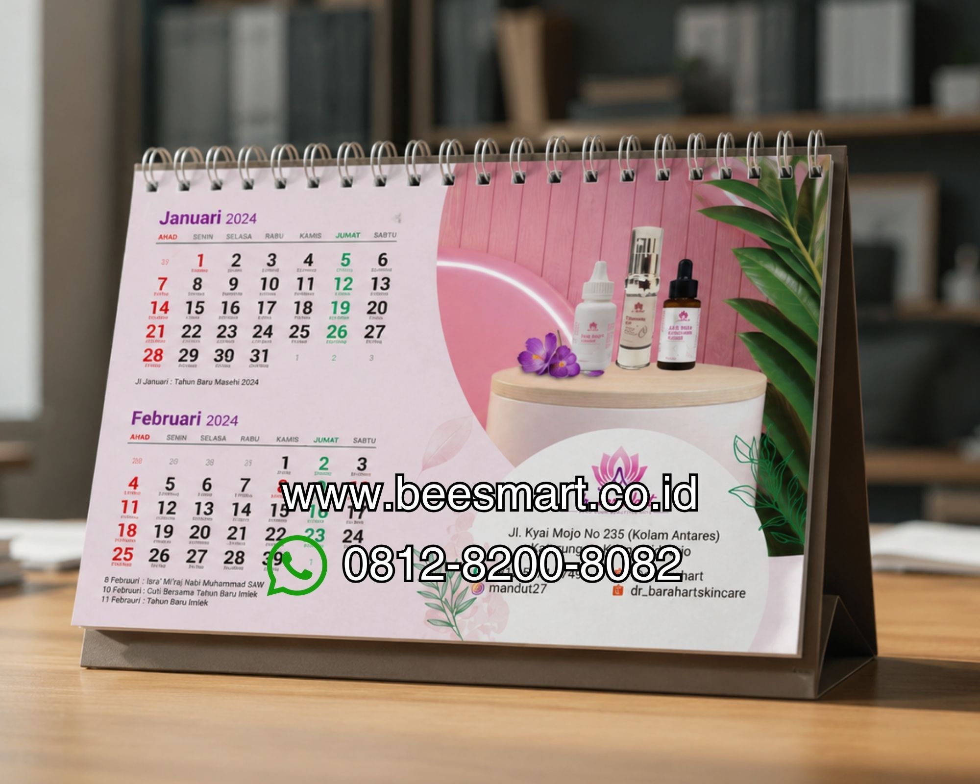 Cetak Kalender 2027 di Surabaya