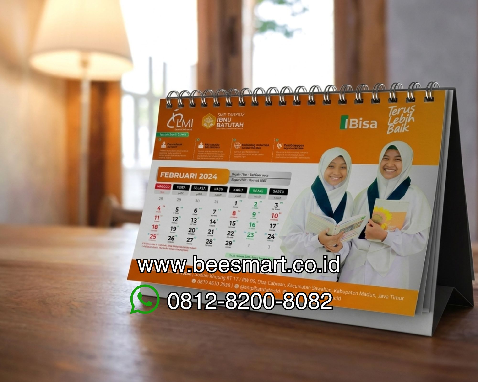 Cetak Kalender Meja 2027 | CV. BeeSmart Solusi Media