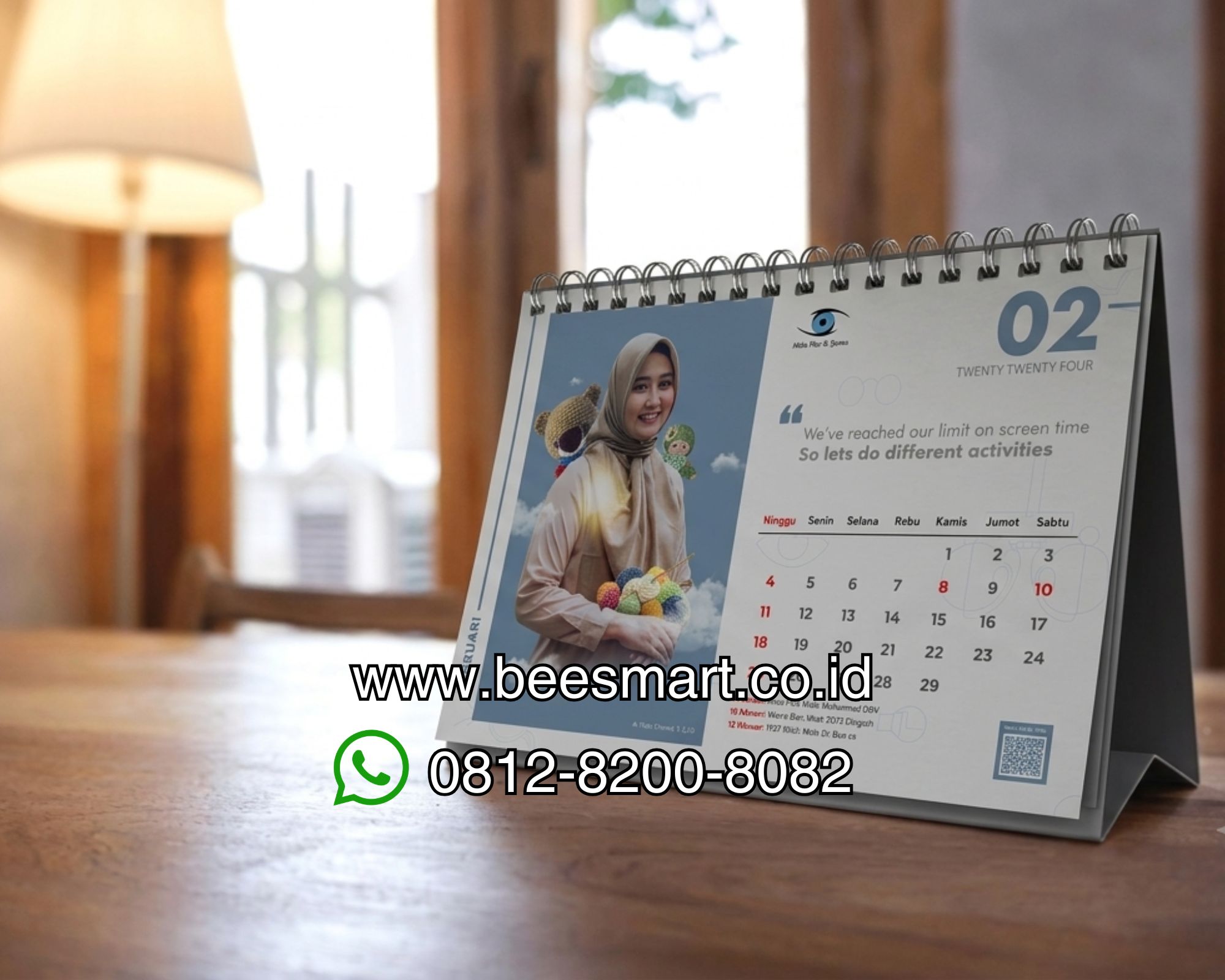 Cetak Kalender Meja 2027 | Terdekat di Surabaya