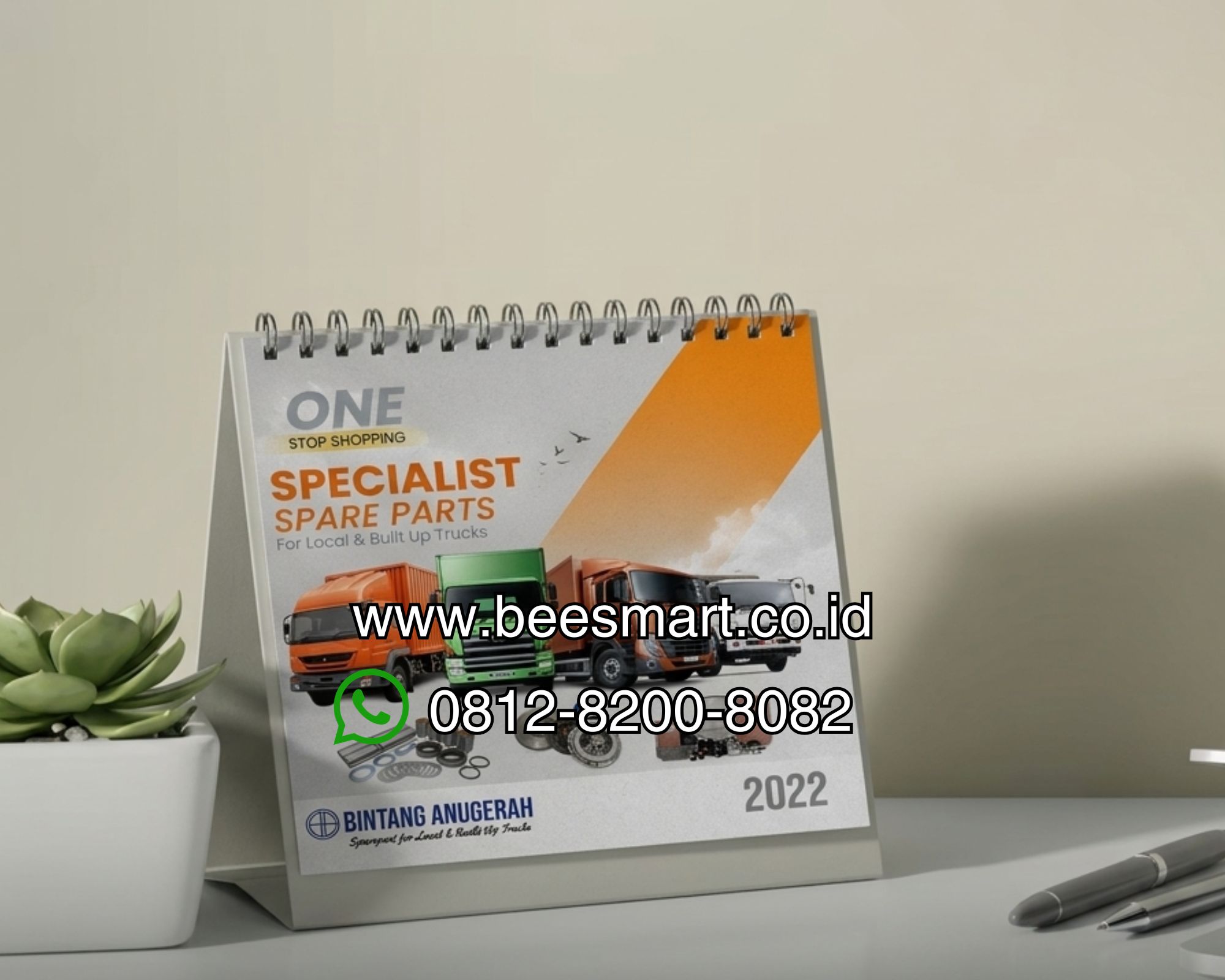 Jual Cetak Kalender 2027 Bisa Custom Berbagai Ukuran