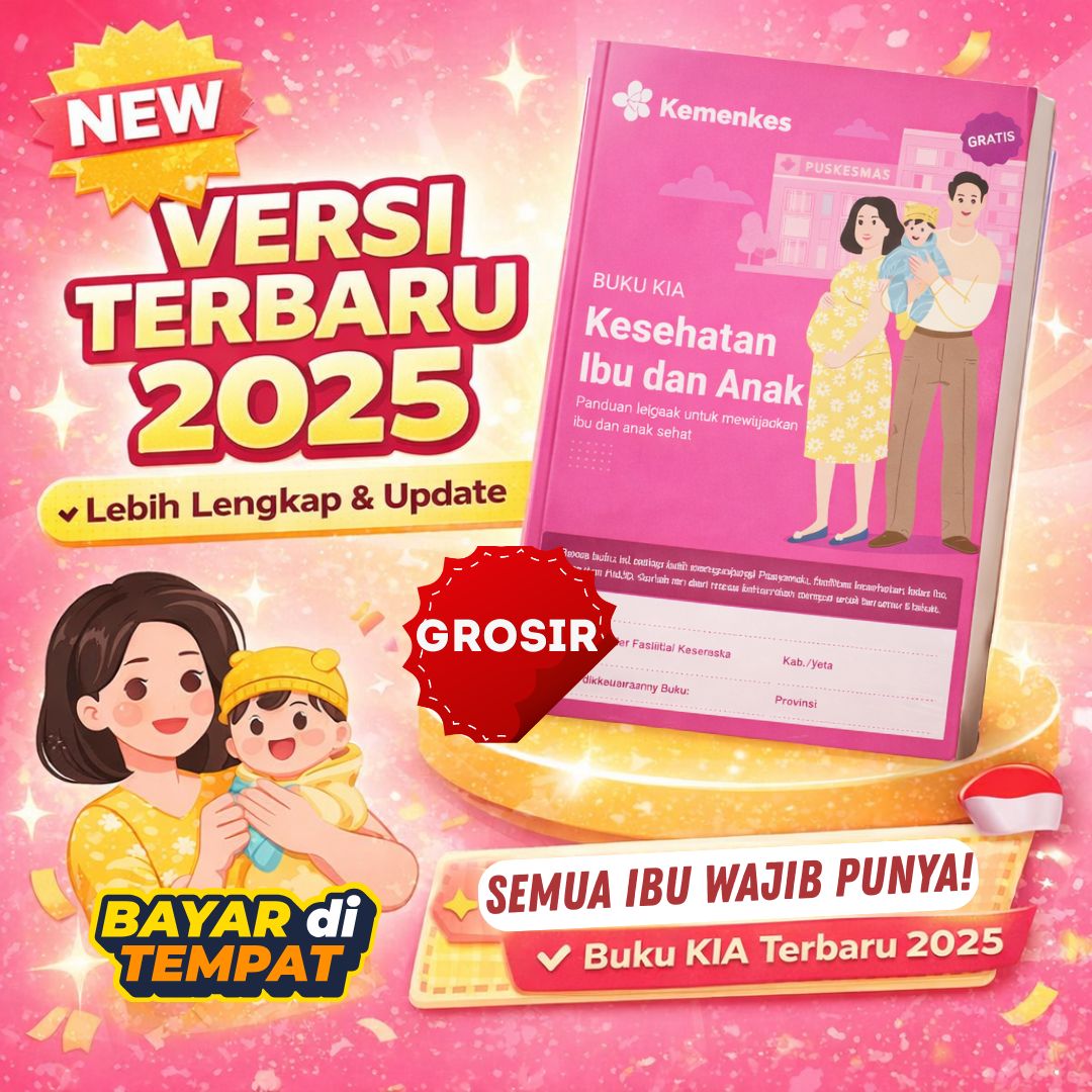 Buku KIA Jumbo Full Color 2025 Standar Puskesmas