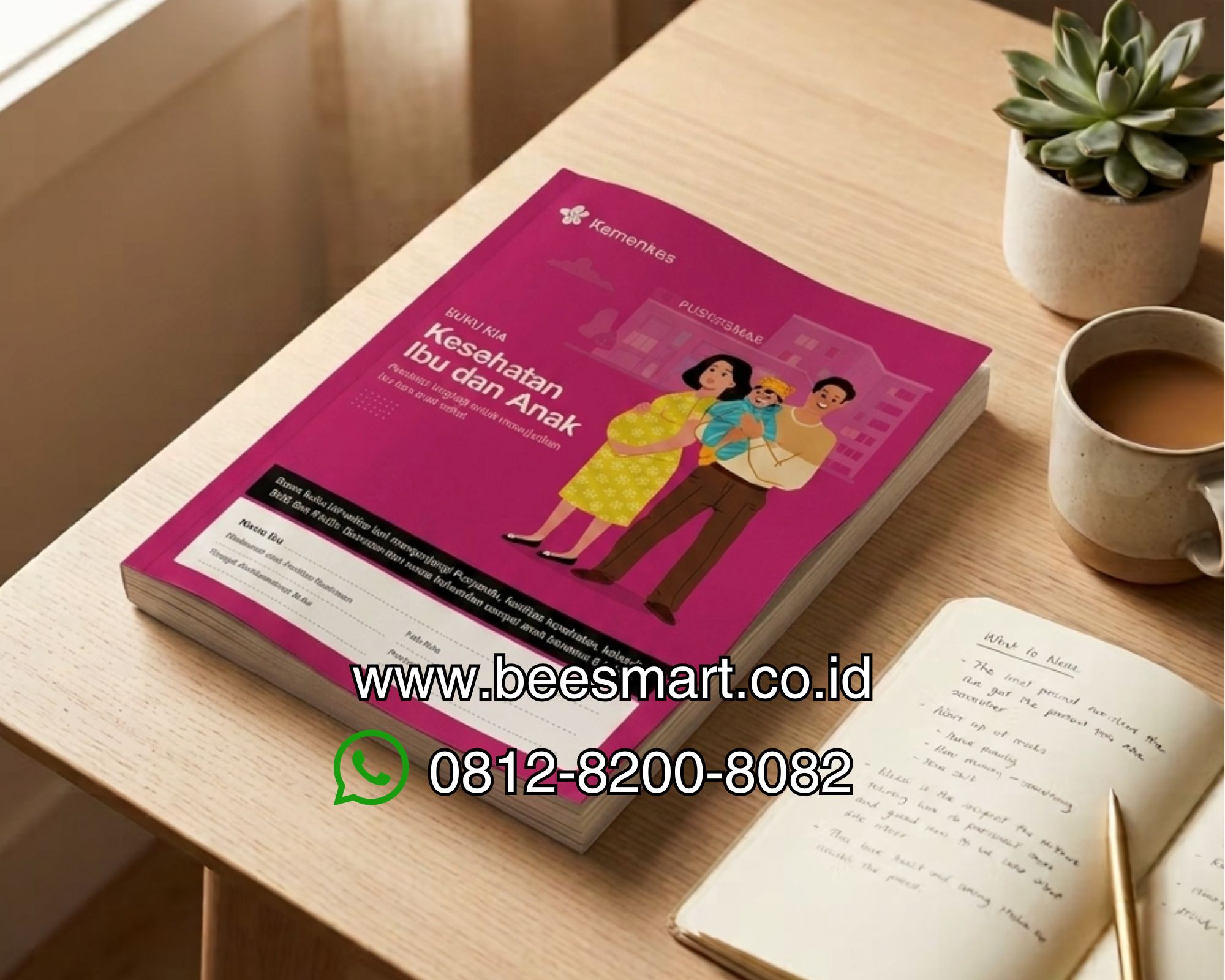 BUKU KIA 2025 TERBARU - Buku Ibu Hamil Free Stiker P4K