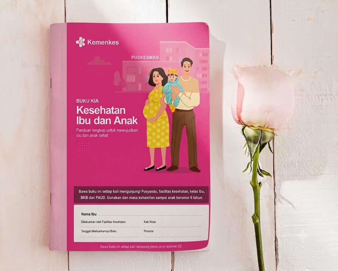 BUKU KIA 2025 TERBARU NEW KESEHATAN IBU DAN ANAK