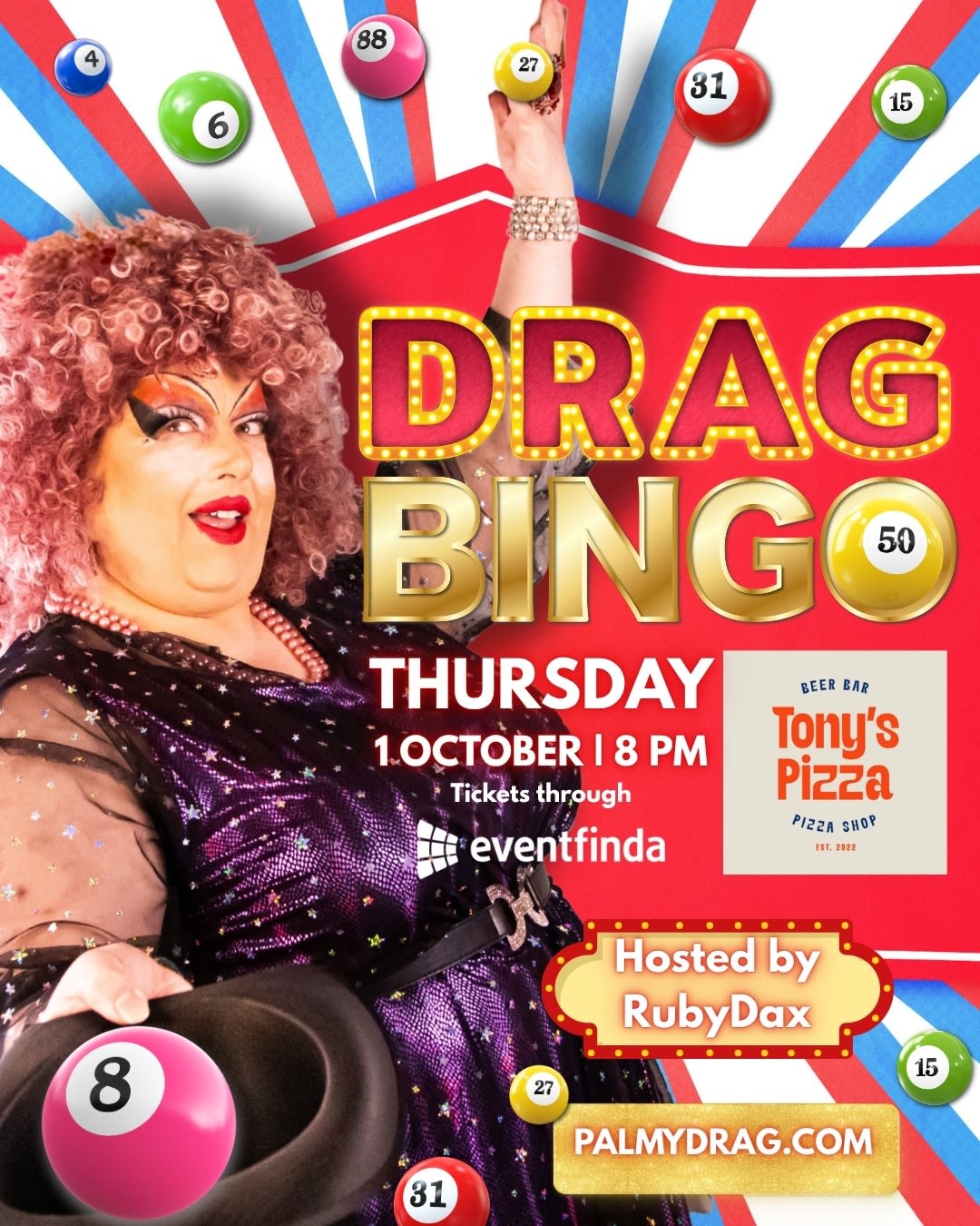 Palmy Drag Fest: Drag Bingo