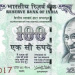 100 roupies new 2016 india