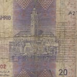 20 dirhams used 2001 morocco