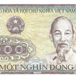 1000 dong 6 good 1988 vietnam