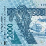 2000 francs new 2003 west africa