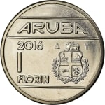 1 florin new 2016 aruba