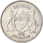 50 thebe new 1998 dos botswana