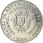 5 francs new 2014 dos burundi