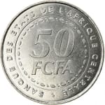 50 francs 2 new 2006 central africa