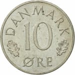 10 ore used 1976 denmark