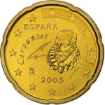 20 centimes 2 used 2002 dos european union