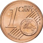 1 centime 4 used 2013 european union