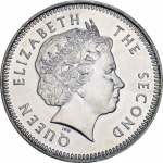 10 cents new 2004 dos falkland islands